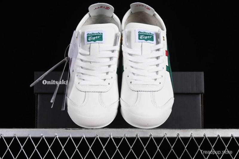 Onitsuka Tiger Mexico 66 Low-Top Leather Sneakers for Casual Running - 1183B511-200