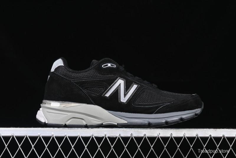 New Balance 990 Series Premium Retro Running Shoes with Carbon Fiber Midsole - M990BK4