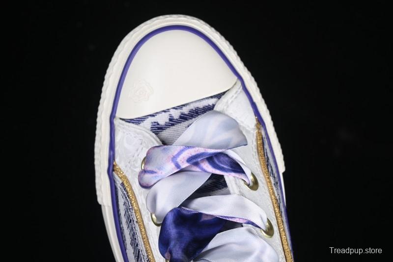 Converse 1970s CNY Year of the Snake Limited Edition High-Top Canvas Sneakers with Thick Sole - A13353C