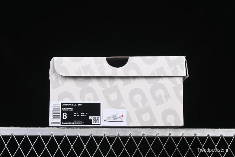 Nike Air Force 1 '07 Low The North Face x CDG Retro Casual Sneakers with Full-Length Air Cushion - DM6688-049