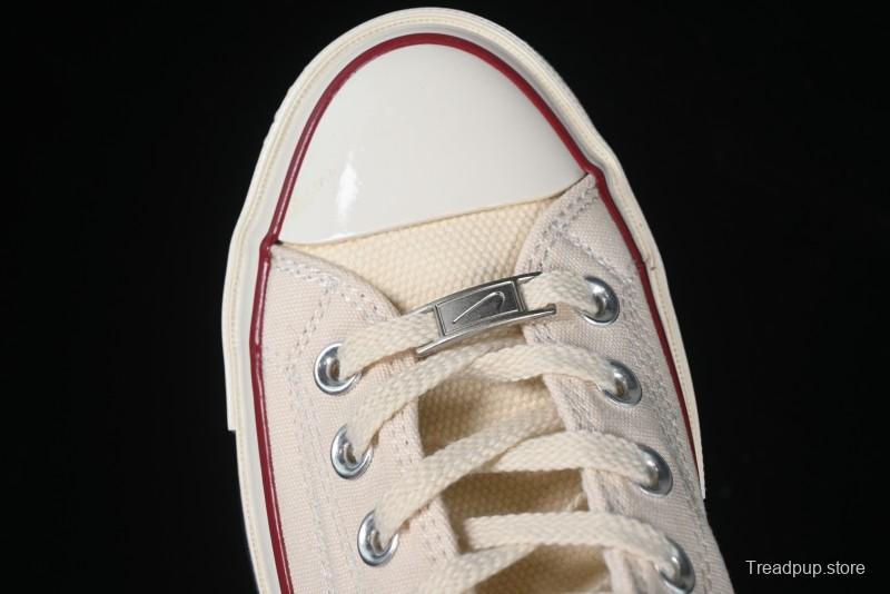 A Ma Maniere x Nike x Converse Chuck 70 High Top Sneakers with Leather and Velvet Swoosh Logo - A13388C