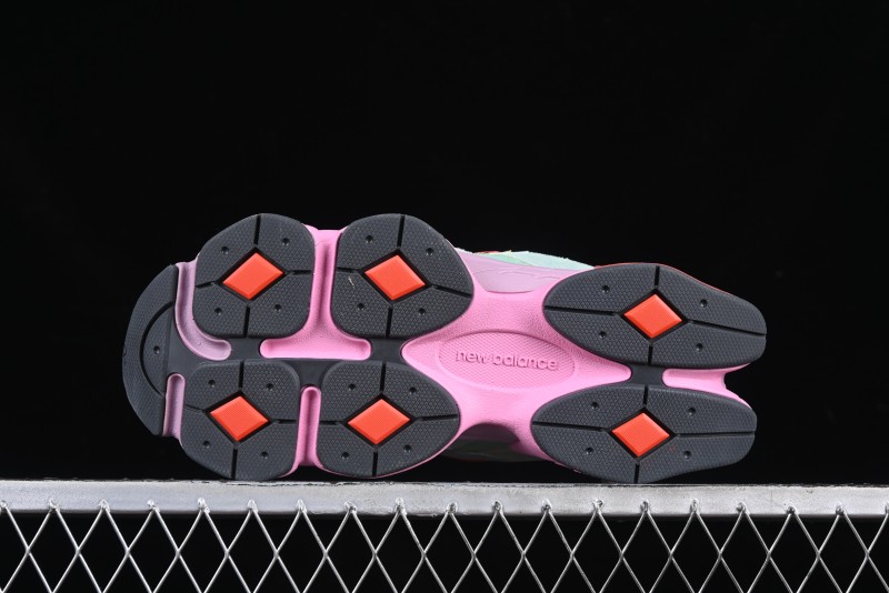 New Balance 9060 Retro Casual Running Sneakers with ABZORB Cushioning Technology - U9060WRB