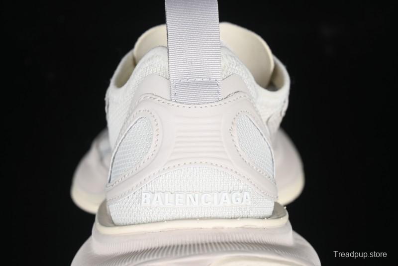 Balenciaga Circuit Lightweight Distressed Print Round-Toe Fashion Casual Sneakers - WFLGY2000