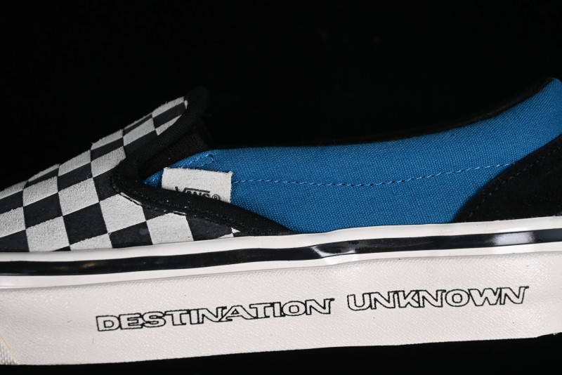 Vans Slip-On x Liberaiders Origami Checkerboard Low-Top Casual Sneakers - VN000V0SAPK