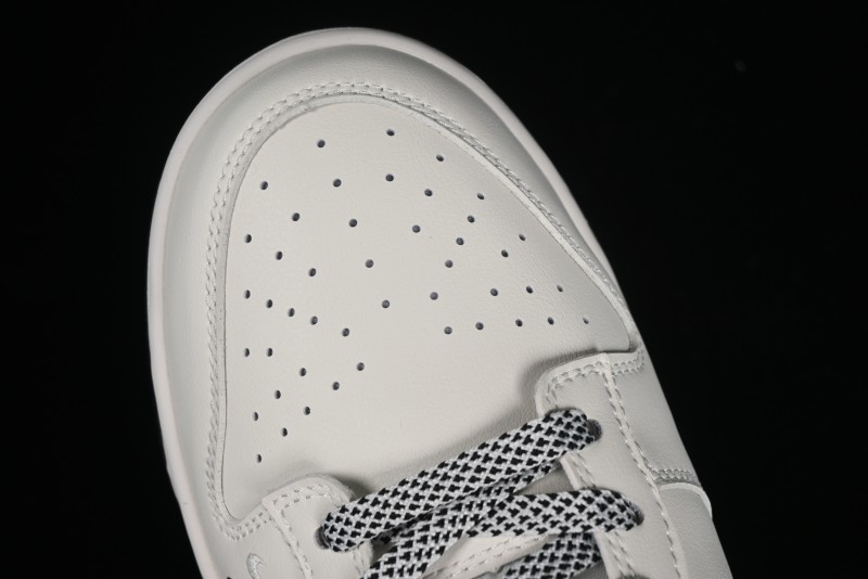 Nike SB Dunk Low LV Collaboration - Double Swoosh Beige Black Anniversary High-End Custom Low-Top Casual Sneakers - XX2025-307