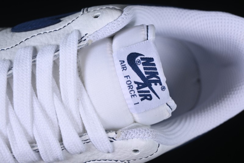 Nike Air Force 1'07 Low Casual Sneakers with Full-Length Air Cushion - HQ2037-100
