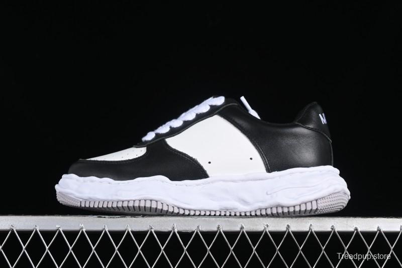 MMY Wayne Original Sole Leather Low Sneaker with Deconstructed Ice Cream Sole - W.E5