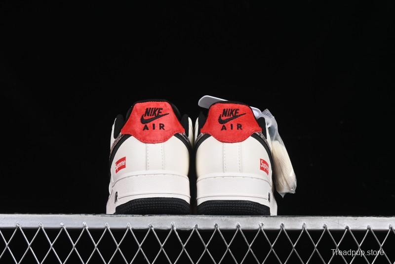 Nike Air Force 1 '07 Low Supreme Snake Year Limited Edition Basketball Shoes with Python Swoosh - DM6688-026