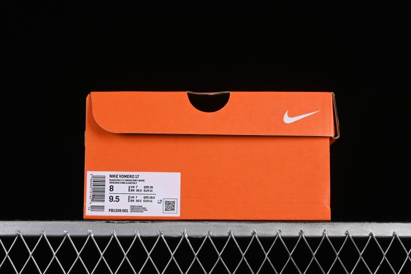 Nike Air Zoom Vomero 17 Lunar Retro Running Shoes with Full-Sole Zoom Air Cushion - FB1309-001