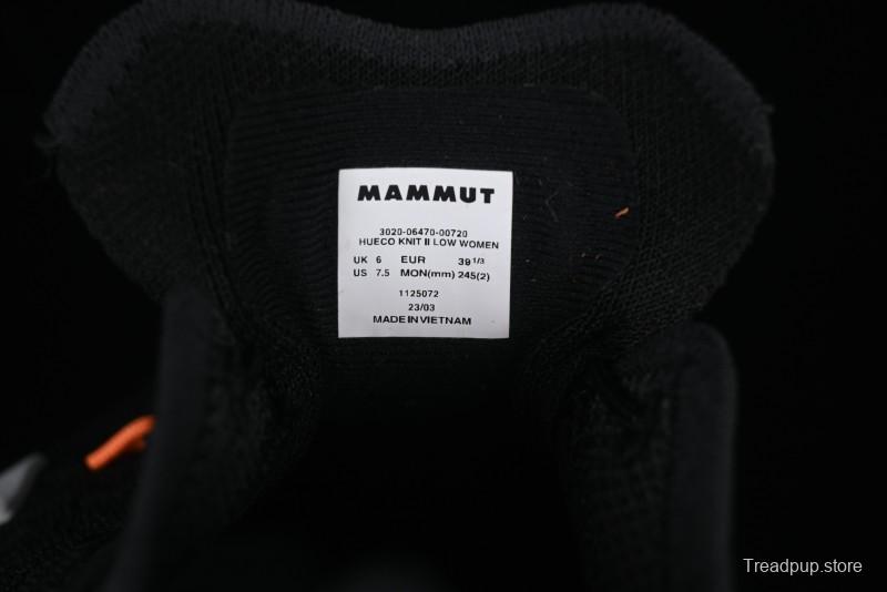 Mammut Hueco Knit II Low Hiking Shoes - Shock Absorption Slip-Resistant Durable for Trekking Mountaineering - 43102