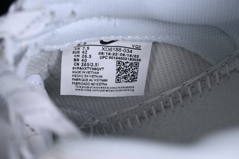 Supreme x Nike Dunk Low SB Casual Skate Shoes with Zoom Air Cushion - XD6188-034