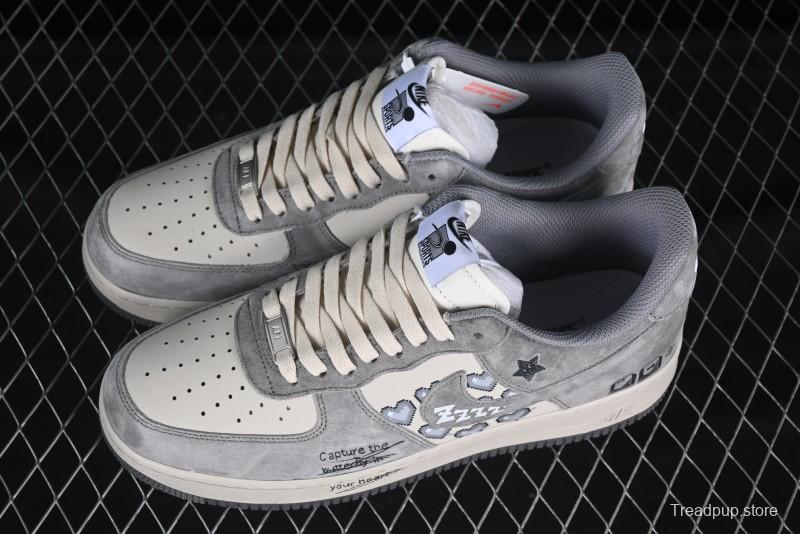 Nike Air Force 1 '07 Low "Lose Heart" Custom Casual Sneakers - CW2288-668