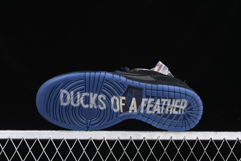 Nike Division Street Dunk Low "Oregon Black" Hidden Colorway Low-Top Casual Sneakers - HV1470-001