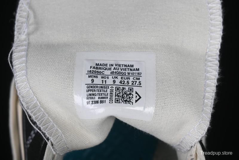 Converse Chuck 1970s High-Top Casual Canvas Sneakers with Classic Graffiti Limited Edition Three-Star Logo - 162050C