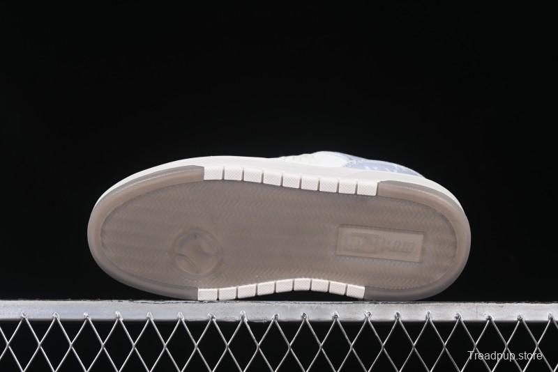 New York Yankees Chunky Liner Mid Denim Monogram Sandals with Thick Sole - 3ASXS015N50GRS