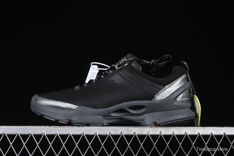 ECCO BIOM C Classic Genuine Leather Breathable Slip-Resistant Running Shoes - 09150451707