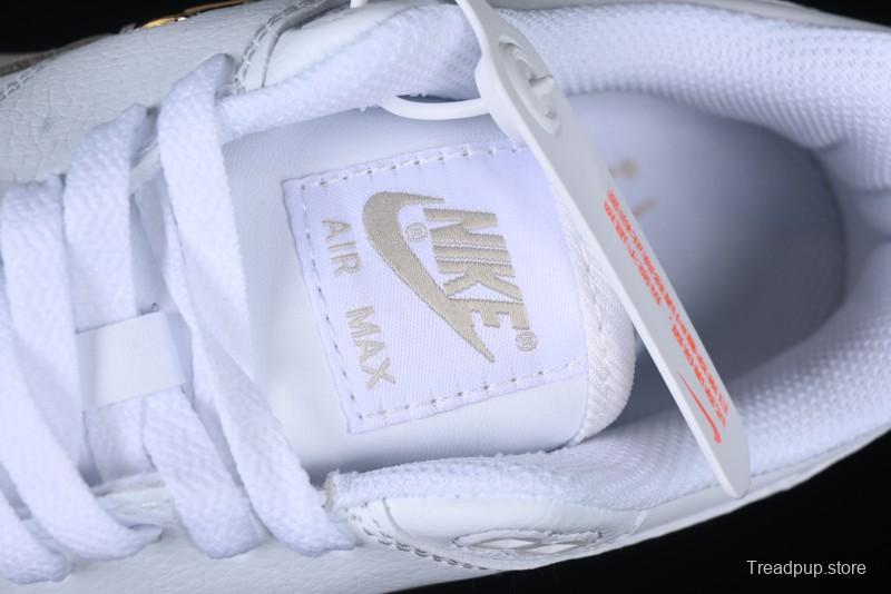 Nike Air Max 1 Retro Running Shoes with Half-Sole Air Cushion - AA0512-100