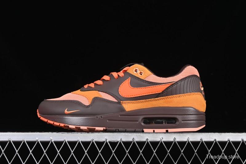 Nike Air Max 1 Retro Running Shoes with Half-Sole Air Cushion - HF7346-200