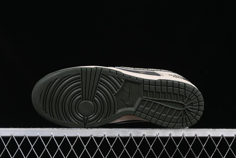Nike SB Dunk Low The North Face x CDG Anniversary High-End Custom Low-Top Casual Sneakers - DM6868-015
