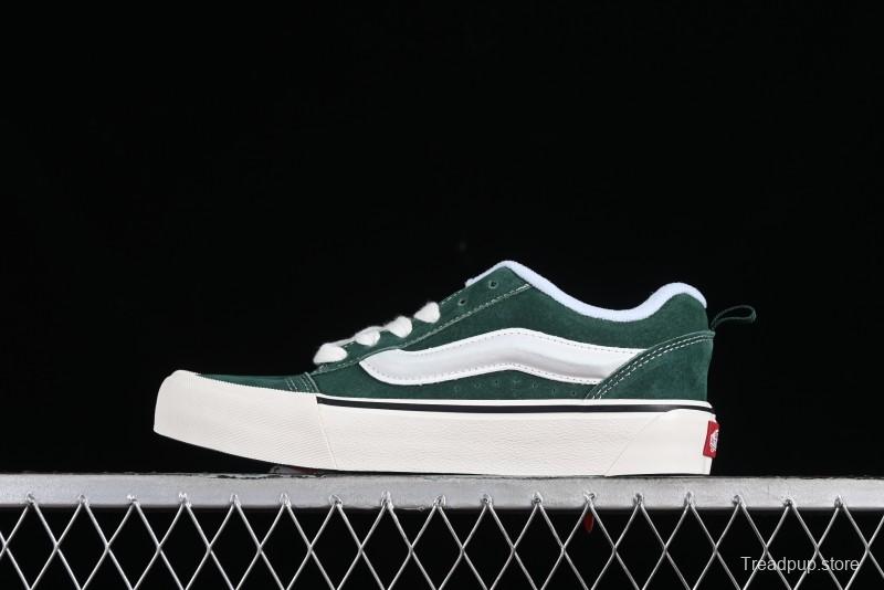 Vans Classics Knu Skool Green Platform Sneakers - VN0AUAK374