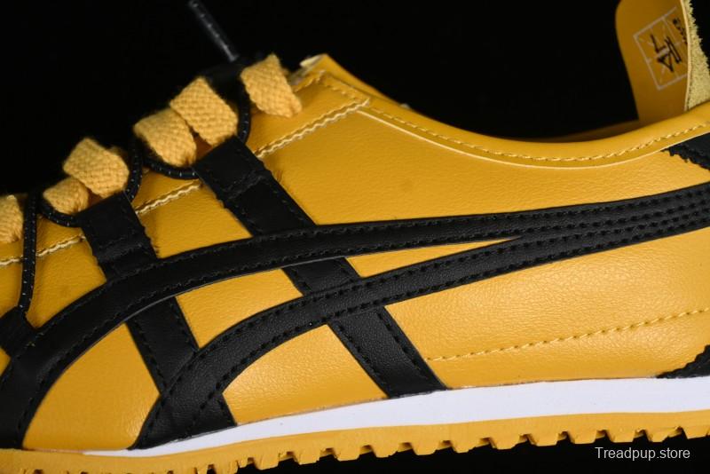 Onitsuka Tiger Mexico 66 Low-Top Leather Sneakers with Lace-Up Design - DL408-0490