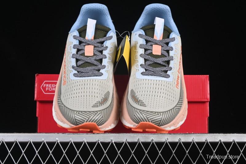 New Balance Fresh Foam X More V3TDS Low-Top Running Shoes with Durable Slip-Resistant Outsole - MTMORUG3