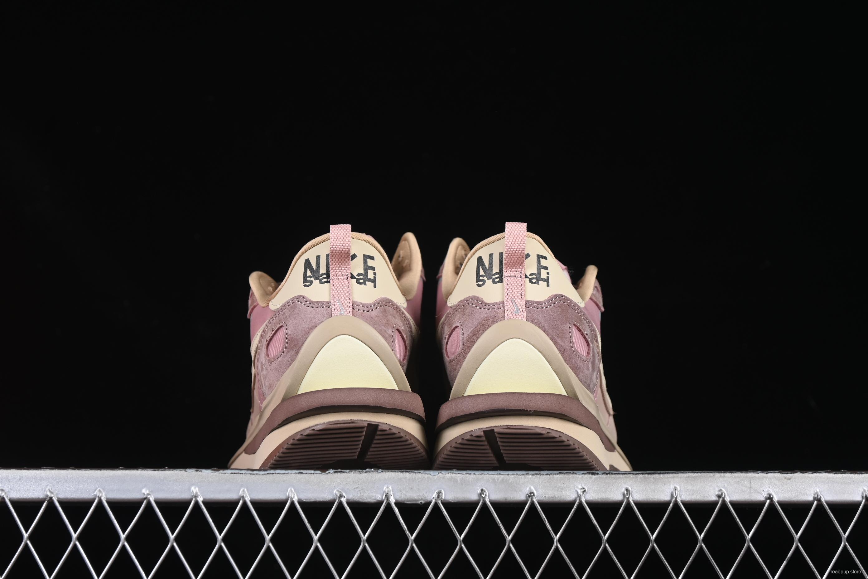 Nike x Sacai VaporWaffle "Pink/Sail" Women's Sneakers