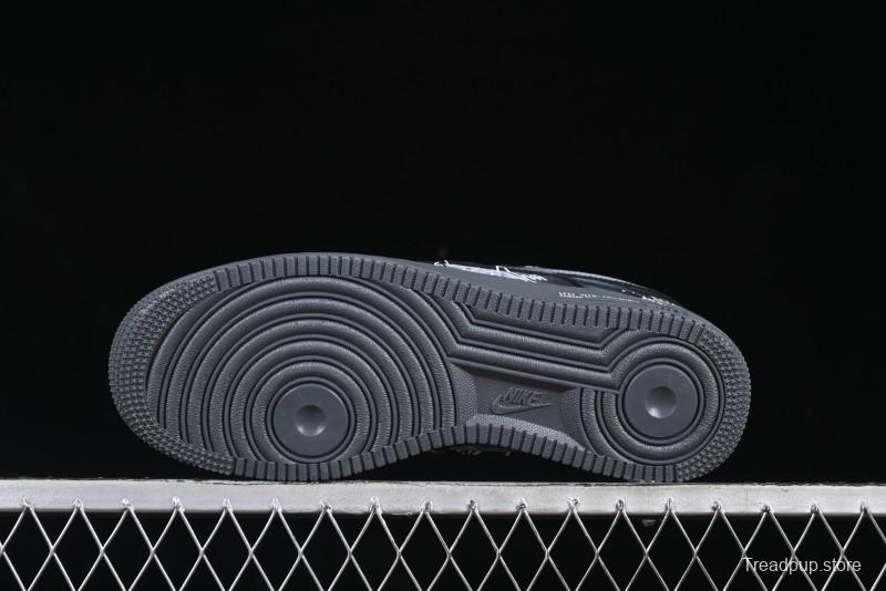 Nike Air Force 1'07 Low Gradient Skeleton Casual Sneakers - YD2425-110