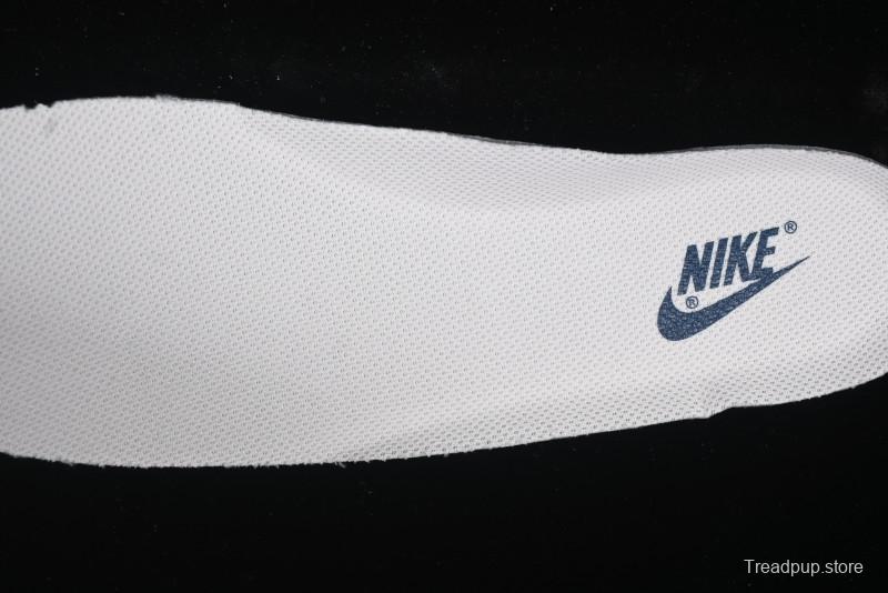 Nike Air Force 1 'Wave Swoosh' Edition – White & Navy**