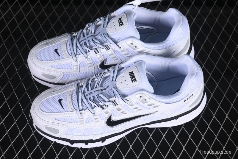 Nike P-6000 Premium Retro Casual Sneakers with Multi-Layer Design - CD6404-107