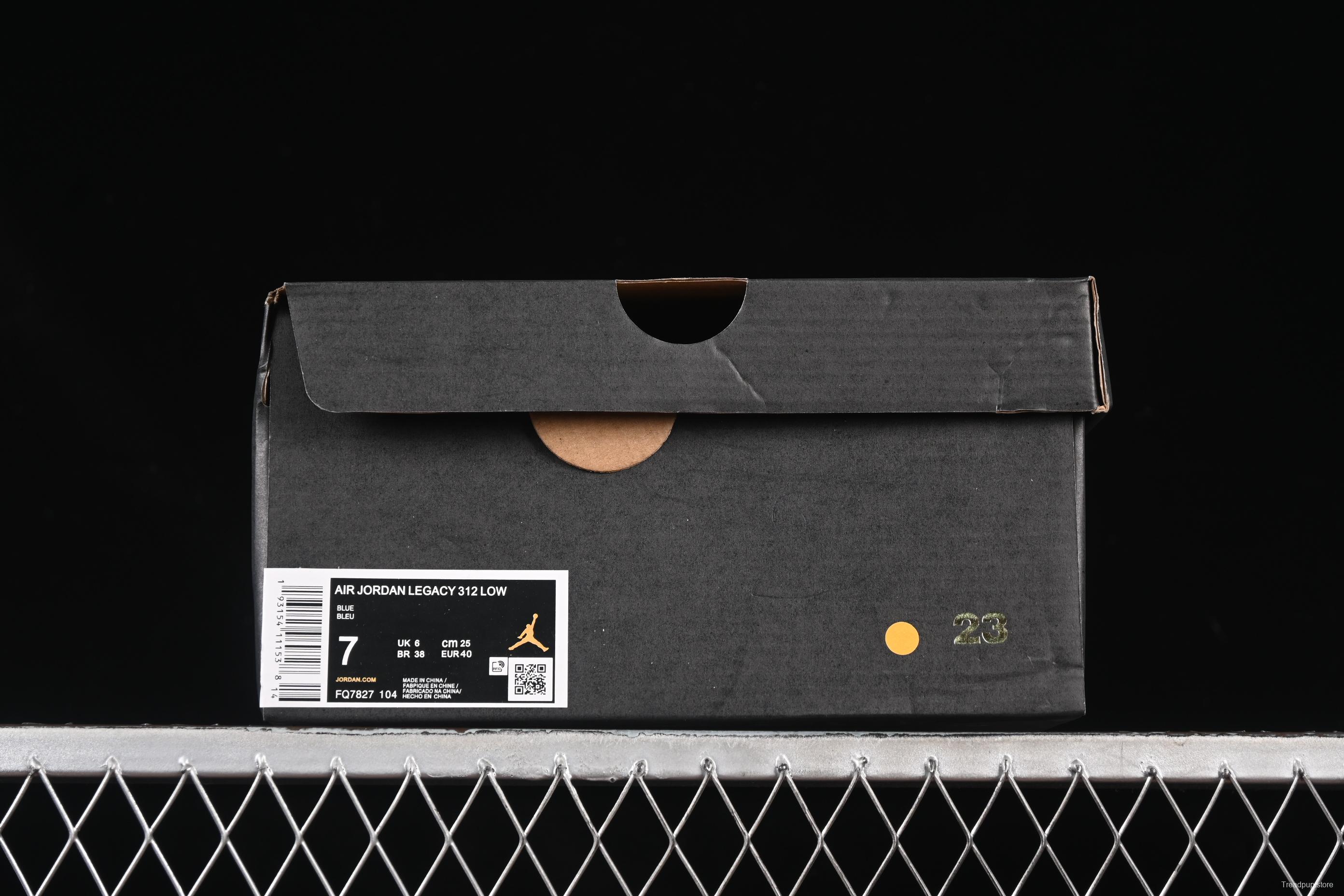 Nike Air Jordan Legacy 312 Low Sneakers with Velcro Strap - FQ7827-104