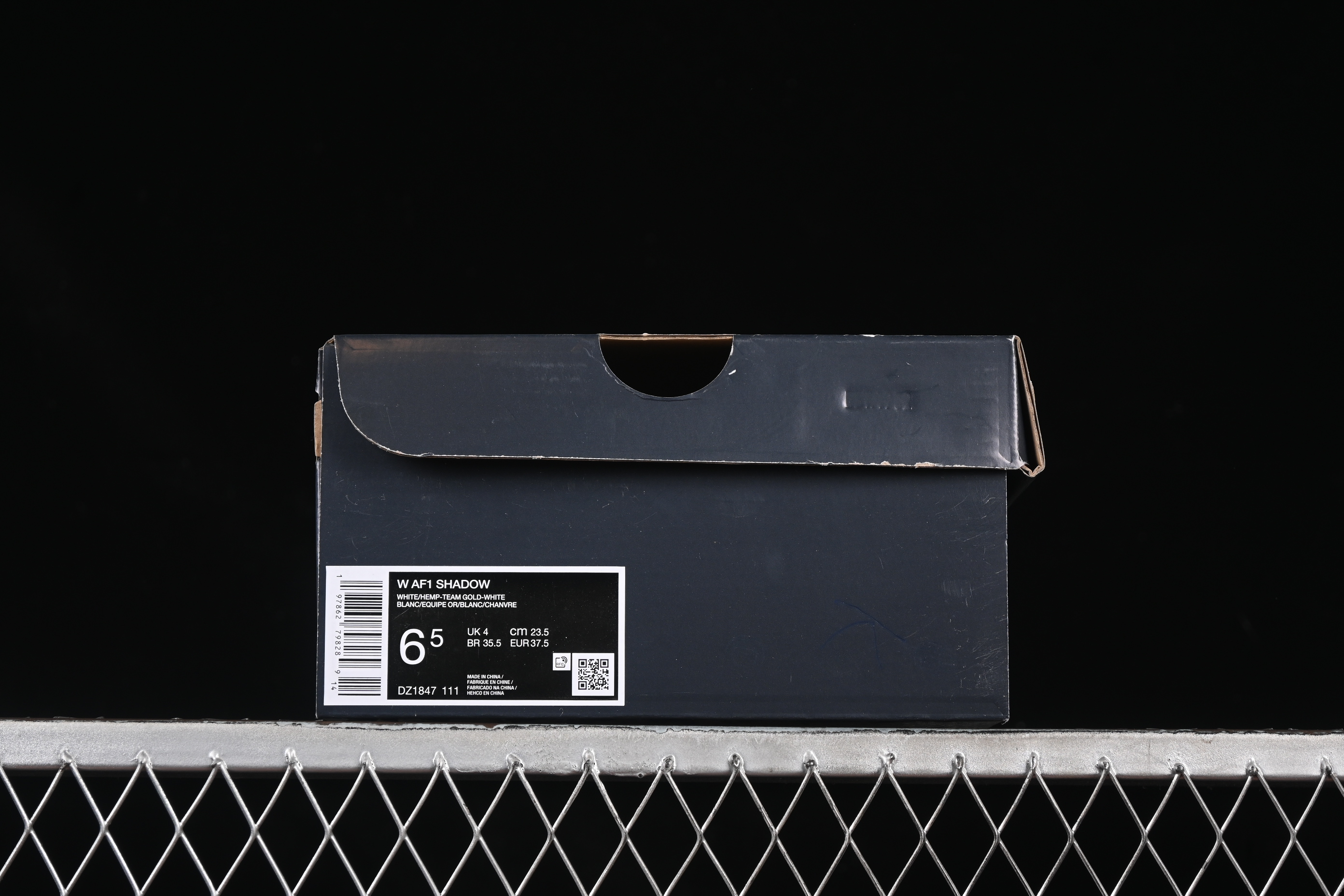 Nike Air Force 1 Shadow Low-Top Sneakers with Lightweight EVA Midsole and Anti-Slip RB Rubber Outsole - DZ1847-111