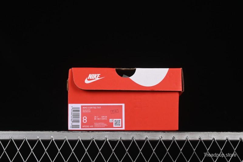 Nike Classic Cortez Leather Retro Running Shoes with Cushioned Sole - HF0263-400