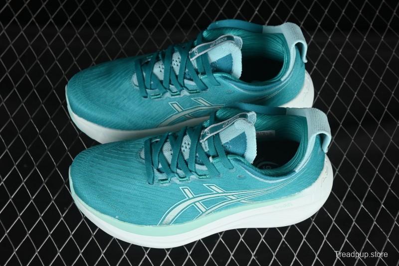 Asics Gel-Nimbus 27 Retro Breathable Casual Shoes Cushioned Men's Durable Running Shoes - 1012B753-400