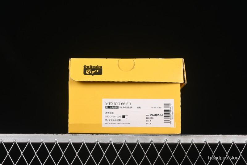 Onitsuka Tiger Mexico 66 SD Leather Low-Top Casual Running Shoes - 1183C468-020