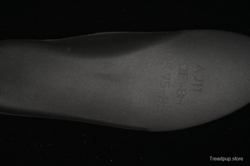 Nike Air Jordan 11 Retro CT8012-003 Basketball Shoes in Black & Guacamole Green