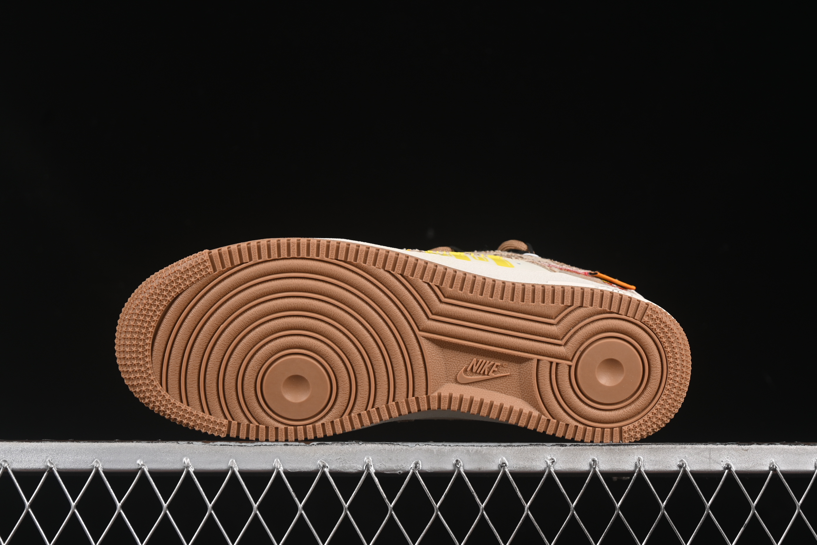 Nike Air Force 1'07 Low Casual Sneakers with McDonald's Collaboration Design - BD0077-111