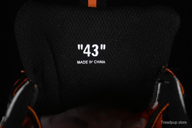 Off-White Be Right Low-Top Lifestyle Sneakers in Grey Orange - X.E5