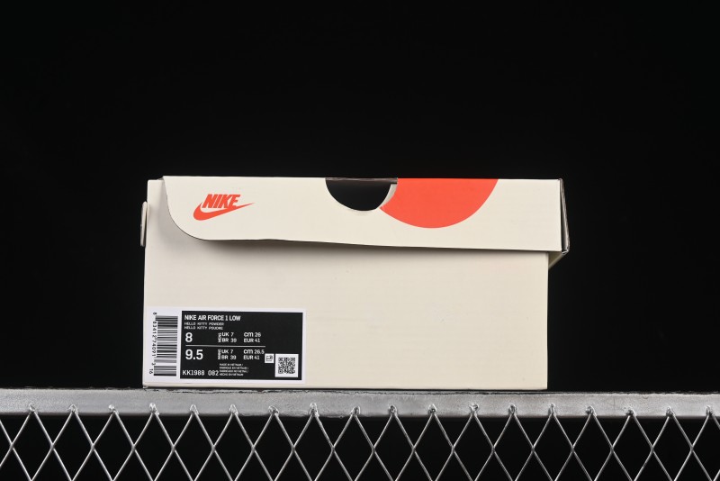 Nike Air Force 1 '07 Low Cartoon Cat Collaboration Pink Cartoon Cat Casual Sneakers - KK1988-082