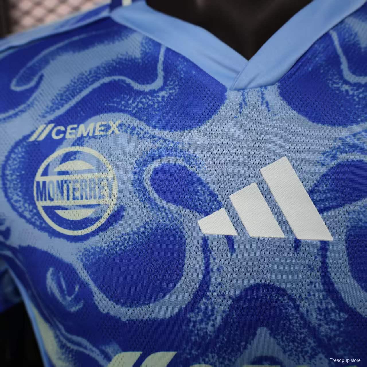 Player Version 25/26 Tigres Away Blue Jersey