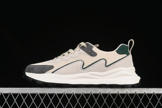 ECCO Chunky Sole Waffle Retro Running Shoes - 63093901002