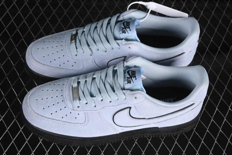 Nike Air Force 1'07 Low Casual Sneakers with Full-Length Air Cushion - HQ1966-400