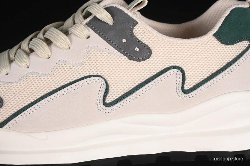 ECCO Chunky Sole Waffle Retro Running Shoes - 63093901002