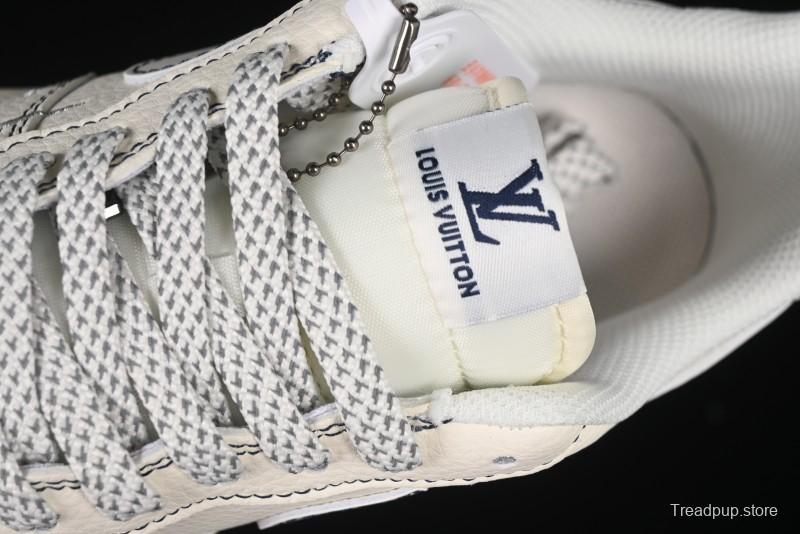 Nike Air Force 1 '07 Low LV Collaboration Black Swoosh Logo Casual Sneakers - XX3168-160