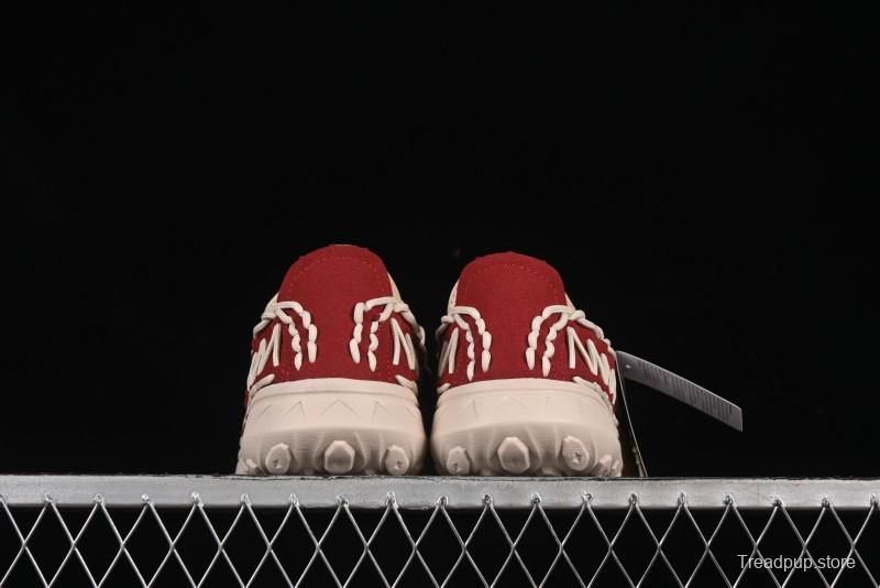 Keen Uneek Flat-M Woven Elastic Strap Outdoor Water Sports Sandals - 1014097 RED