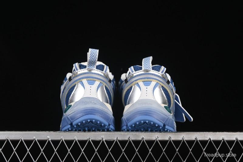 Off-White Be Right Tie-Dye Blue Low-Top Lifestyle Casual Shoes - X.E5