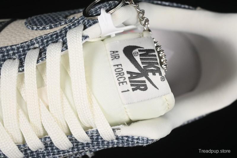 Nike Air Force 1'07 Low Gucci Collaboration Floral Pattern Rubber Sole Casual Sneakers - DF0188-058