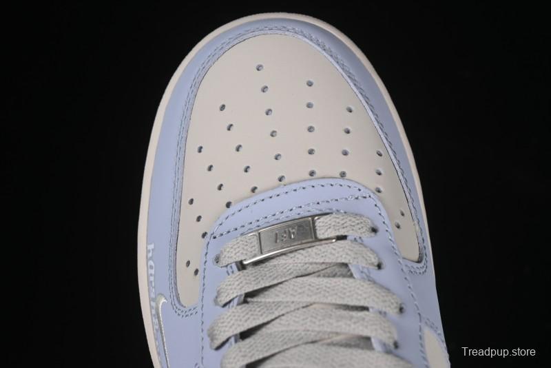 Nike Air Force 1'07 Low "Blue Star Love" 520 Series Limited Edition Casual Sneakers - DB3301-991
