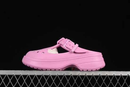 Crocs Mary Jane Classic Simple Casual Beach Clog Sandals - B.D4