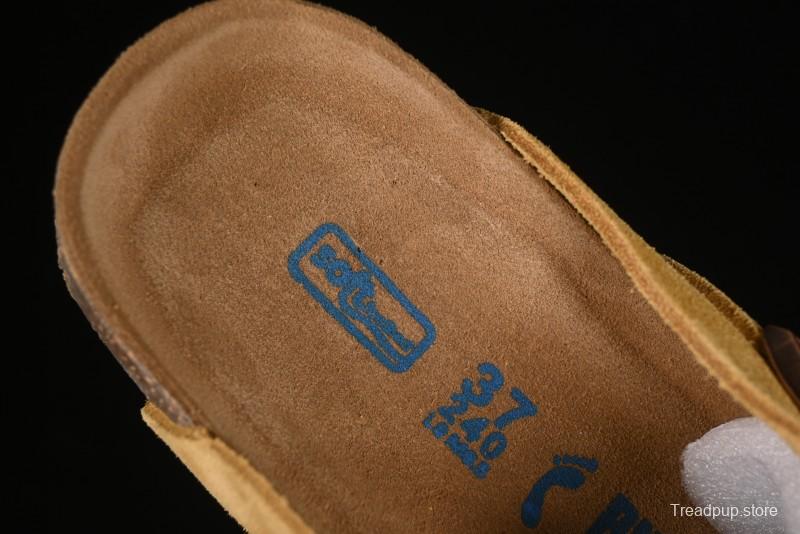 Birkenstock Arizona Soft Footbed Sandals with Suede Leather and Lambswool Lining - G.D4